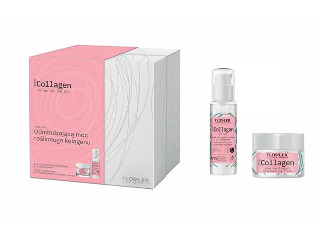 Floslek Laboratorium Zestaw FITO COLLAGEN pro age Serum + Krem interakcje ulotka zestaw  30 ml + 50 ml