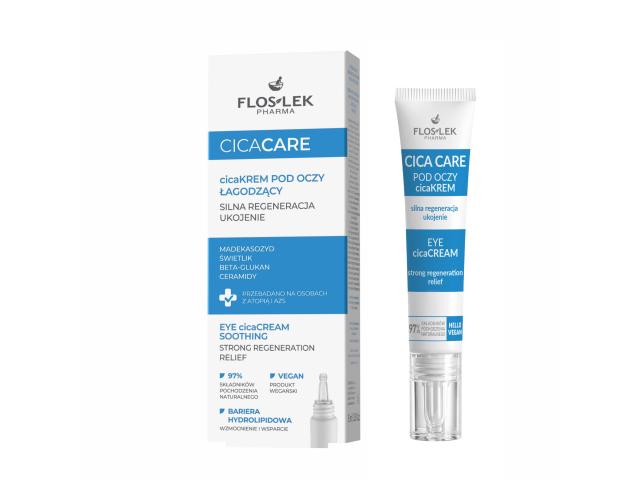 Floslek Pharma Cica Care Krem pod oczy interakcje ulotka krem  15 ml