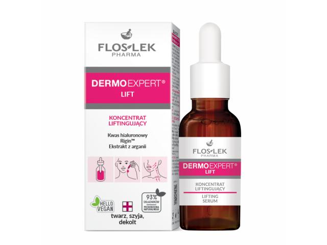 Floslek Pharma Dermo Expert Koncentrat liftingujący interakcje ulotka koncentrat  30 ml