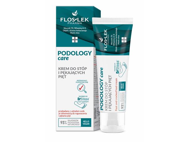 Floslek Pharma Podology Care Krem do stóp i pękających pięt interakcje ulotka krem  40 ml