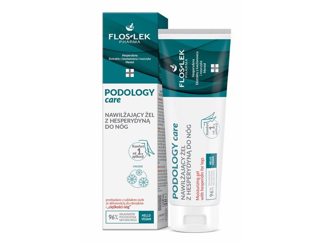 Floslek Pharma Podology Care Żel do nóg nawilżający z hesperydyną interakcje ulotka   80 g