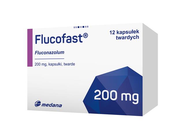 Flucofast interakcje ulotka kapsułki twarde 200 mg 12 kaps.