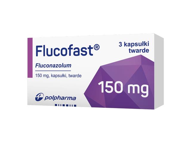 Flucofast interakcje ulotka kapsułki twarde 150 mg 3 kaps.