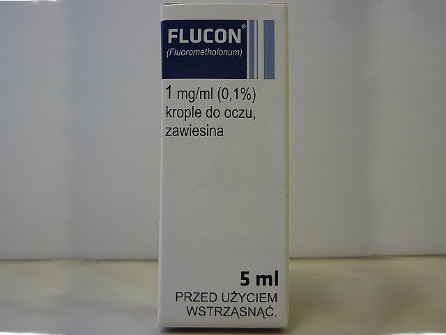 Flucon interakcje ulotka krople do oczu, zawiesina 1 mg/ml 5 ml | butelka