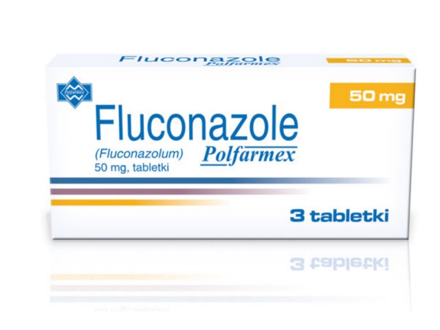 Fluconazole Polfarmex interakcje ulotka tabletki 50 mg 3 tabl.