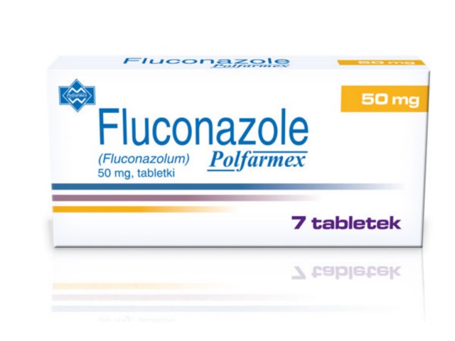 Fluconazole Polfarmex interakcje ulotka tabletki 50 mg 7 tabl. (fiol. z tworzywa)