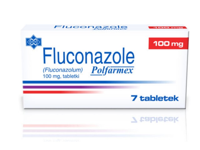 Fluconazole Polfarmex interakcje ulotka tabletki 100 mg 7 tabl. (fiol.)
