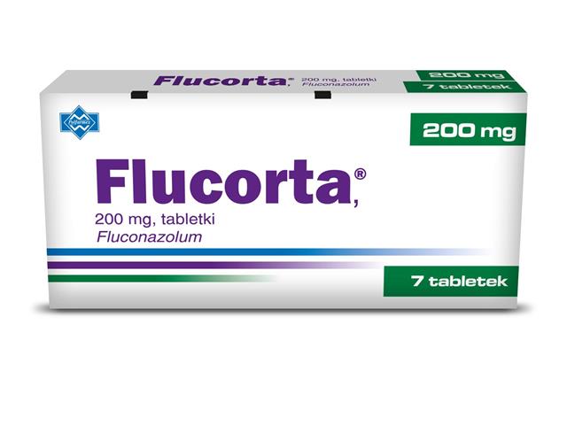 Flucorta interakcje ulotka tabletki 200 mg 7 tabl. | butelka