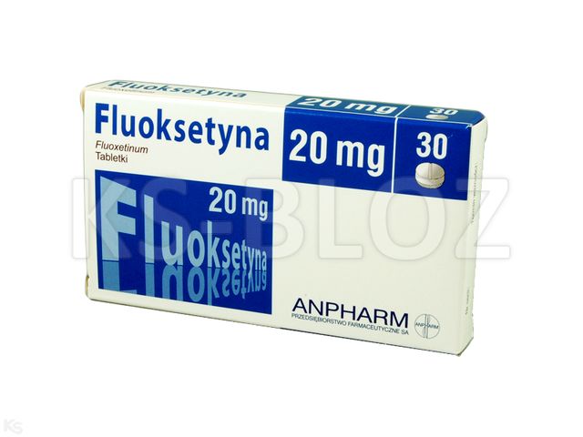 Fluoksetyna interakcje ulotka tabletki 20 mg 30 tabl.