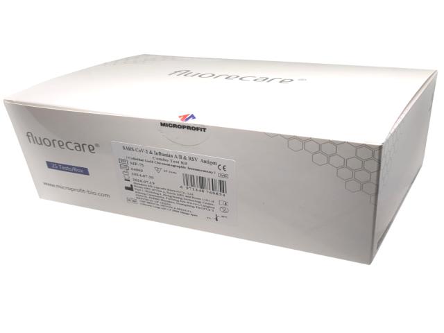 Fluorecare SARS-CoV-2 & Influenza A/B & RSV Antigen Combo Test kit REF:MF-71 interakcje ulotka test  25 szt.