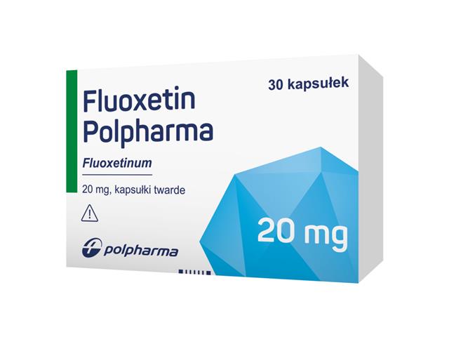 Fluoxetin Polpharma interakcje ulotka kapsułki twarde 20 mg 