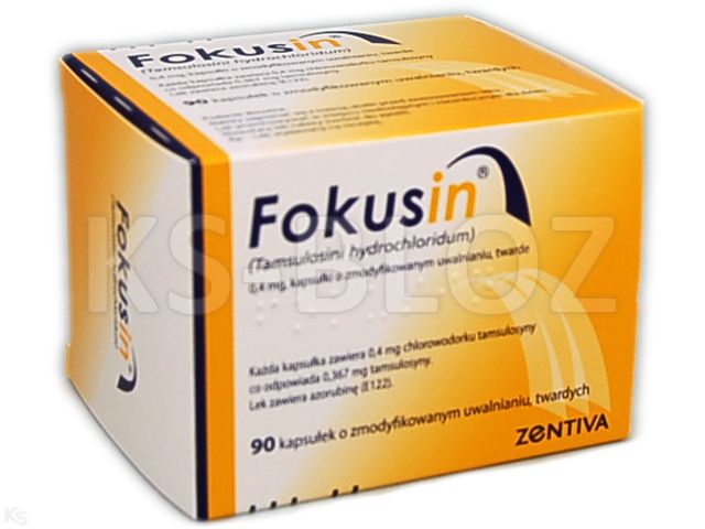 Fokusin interakcje ulotka kapsułki o zmodyfikowanym uwalnianiu twarde 400 mcg 90 kaps. | 9 blist.po 10 szt.