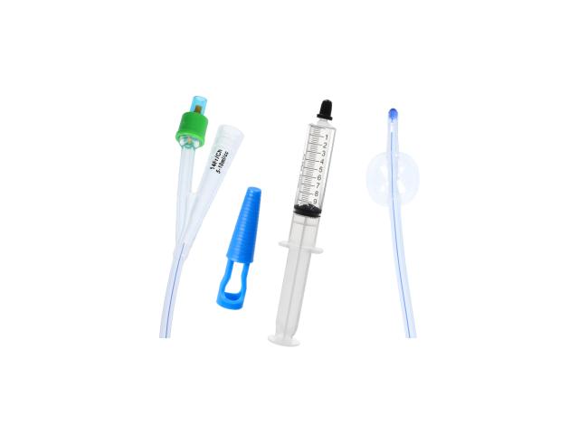 Foleya Cewnik 10 ml 2 drożny kontrast RTG z plasti. zast. CH 14, 400 mm + 10 ml strzyk. z gliceryną interakcje ulotka cewnik - 50 op. po 5 szt.