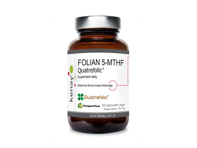 Folian 5-MTHF Quatrefolic interakcje ulotka kapsułki  60 kaps.