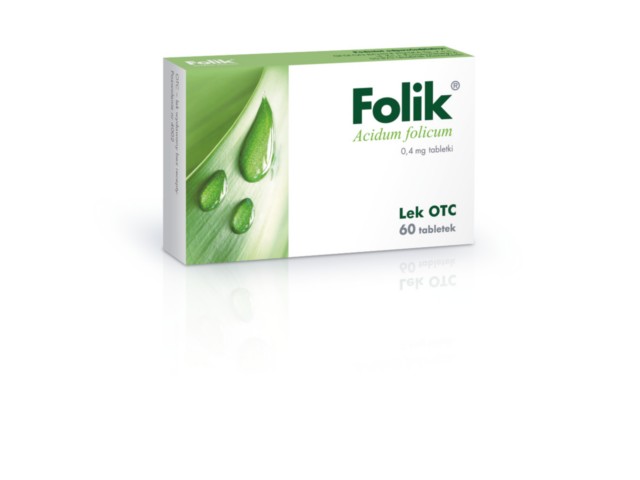 Folik interakcje ulotka tabletki 400 mcg 60 tabl. (2 blist. po 30 tabl.)