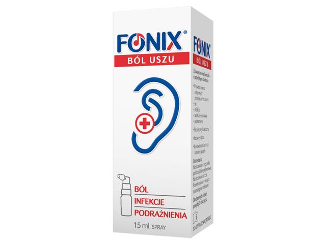 Fonix Ból Uszu Compositum interakcje ulotka aerozol  15 ml