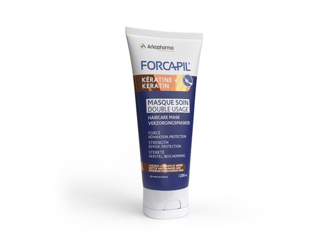 FORCAPIL KERATYNA+ Maska pielęgnacyjna do włosów interakcje ulotka maska do włosów - 200 ml