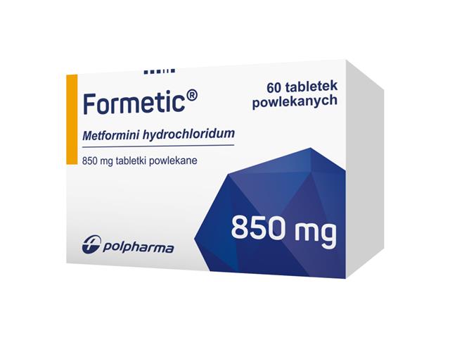 Formetic interakcje ulotka tabletki powlekane 850 mg 