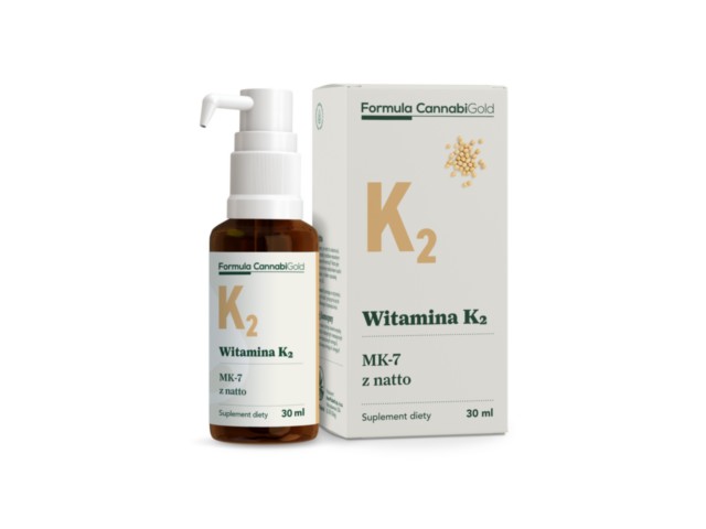 Formula Cannabigold Witamina K2 interakcje ulotka olej  30 ml