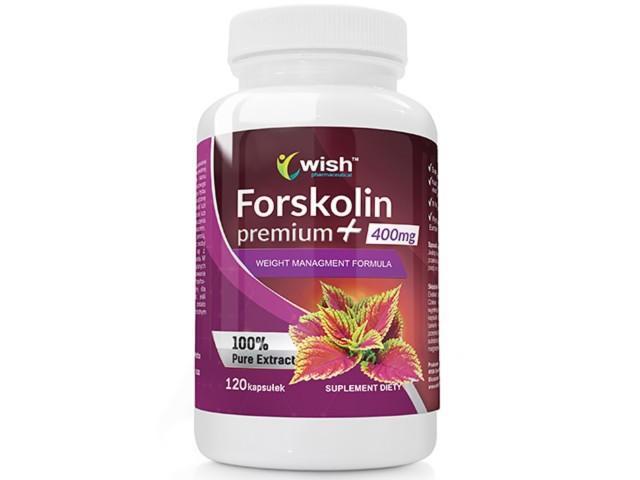 Forskolin Premium400mg interakcje ulotka kapsułki  120 kaps.