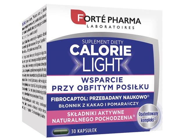 Forte Pharma Calorie Light interakcje ulotka kapsułki  30 kaps.