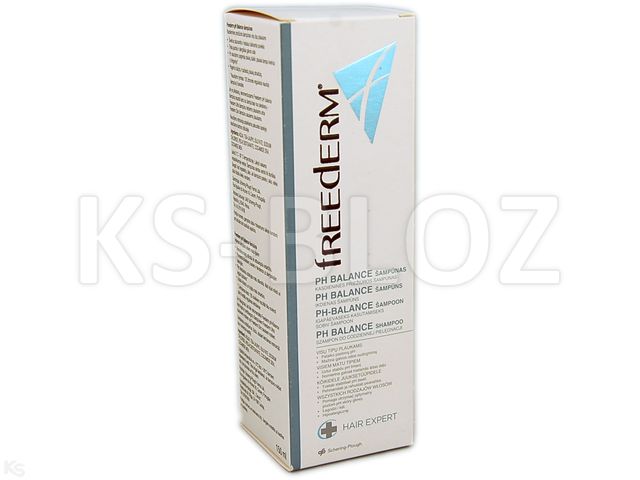 FREEDERM Szamp. pH balance interakcje ulotka   150 ml