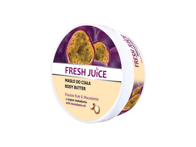 Fresh Juice Masło do ciała passion fruit & macadamia interakcje ulotka   225 ml