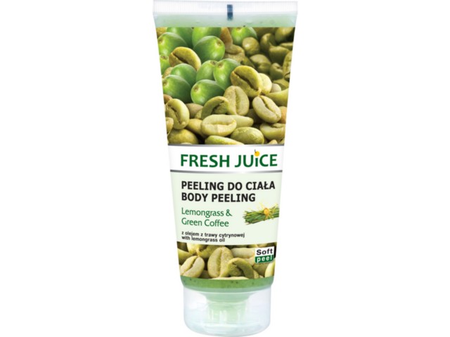 Fresh Juice Peeling do ciała lemongrass, green coffe interakcje ulotka   200 ml