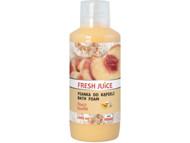 Fresh Juice Pianka do kąpieli peach souffle interakcje ulotka   1 l