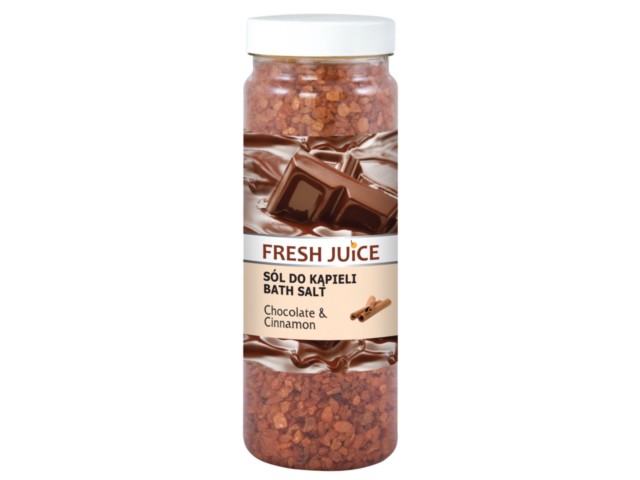 Fresh Juice Sól do kąpieli chocolate & cinnamon interakcje ulotka   700 g