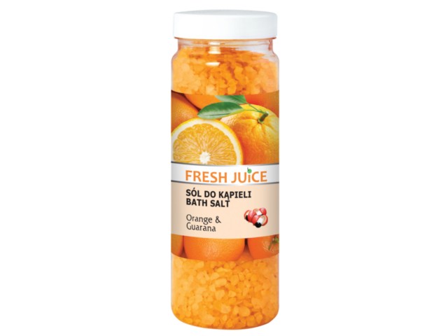 Fresh Juice Sól do kąpieli orange & guarana interakcje ulotka   700 g