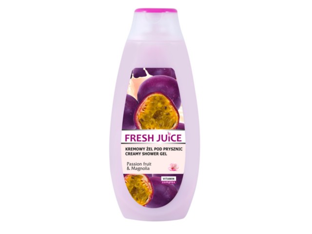 Fresh Juice Żel pod prysznic kremowy passion fruit, magnolia interakcje ulotka żel  400 ml