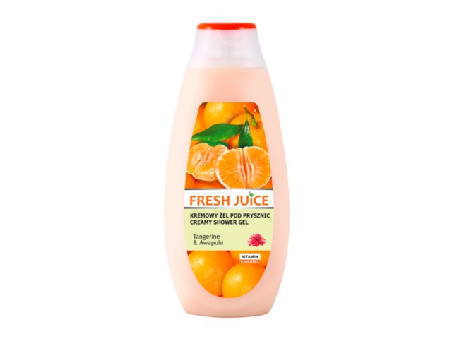 Fresh Juice Żel pod prysznic kremowy tangerine, awapuhi interakcje ulotka żel  400 ml