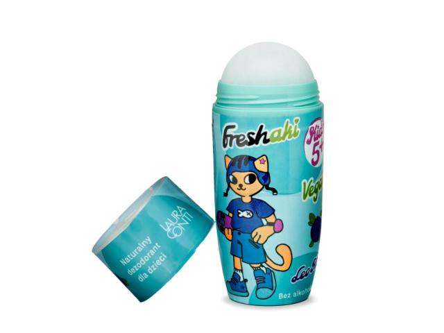 Freshaki Leo Rider Dezodorant roll-on dla dzieci naturalny interakcje ulotka roll-on - 50 ml