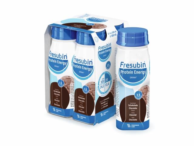 Fresubin Protein Energy Drink o smaku czekoladowym interakcje ulotka płyn doustny  4 but. po 200 ml