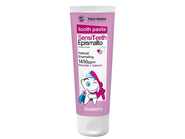 Frezyderm Sensiteeth Kids Epismalto Pasta do mycia zębów 1450 ppm interakcje ulotka   50 ml