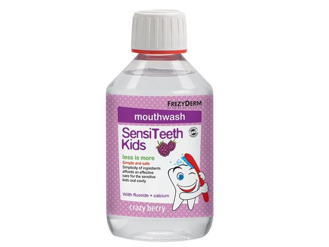 Frezyderm Sensiteeth Kids Płyn do płukania jamy ustnej interakcje ulotka   250 ml