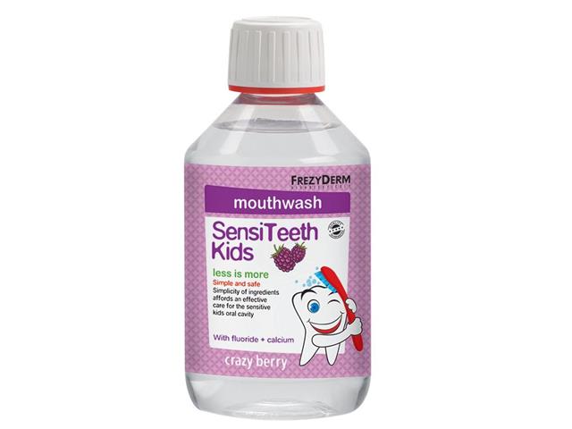 Frezyderm Sensiteeth Kids Płyn do płukania jamy ustnej interakcje ulotka płyn do płukania jamy ustnej  250 ml