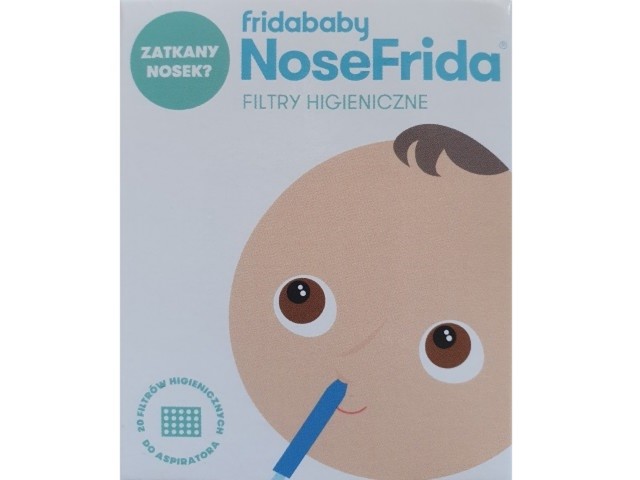 Fridababy NoseFrida Filtry higieniczne interakcje ulotka  - 20 szt.