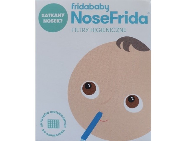 Fridababy NoseFrida Filtry higieniczne interakcje ulotka   20 szt.