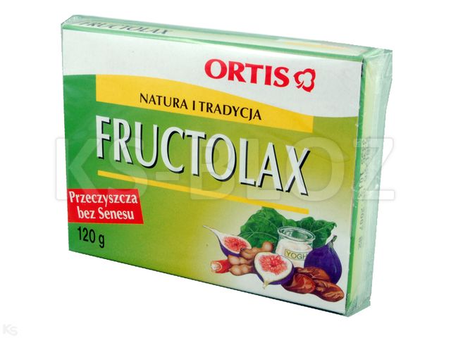 Fructolax dietet.środek przecz. interakcje ulotka pastylki do żucia - 12 pastyl.