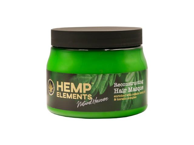 FRULATTE HEMP ELEMENTS Maseczka do włosów zniszczonych z olejem z konopi interakcje ulotka   500 ml