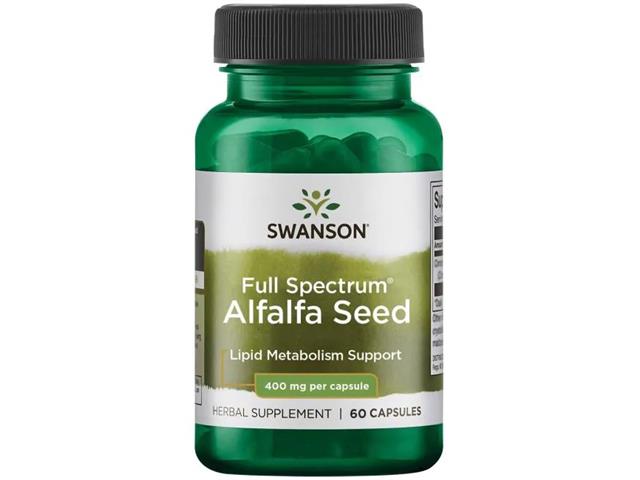 Full Spectrum Alfalfa interakcje ulotka kapsułki 400 mg 60 kaps.