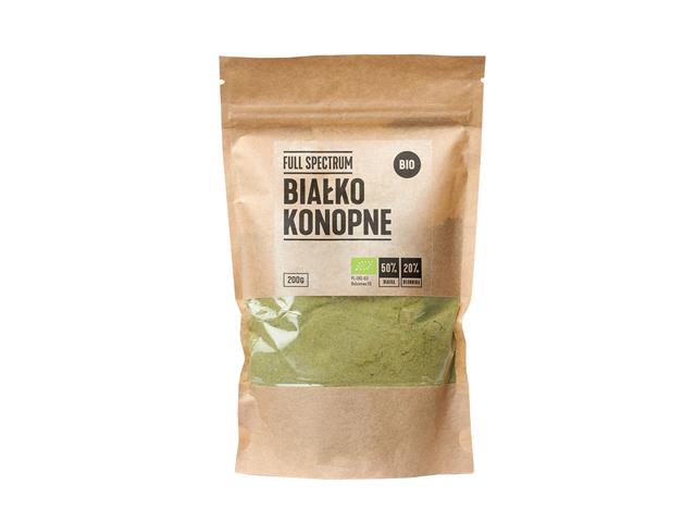Full Spectrum Białko Konopne BIO interakcje ulotka proszek - 200 g