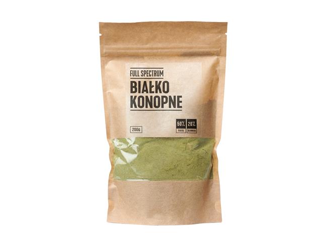FULL SPECTRUM BIAŁKO KONOPNE interakcje ulotka proszek - 200 g
