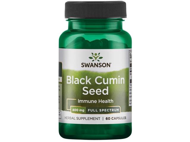 Full Spectrum Black Cumin Seed (Nasiona Czarnego Kminu) interakcje ulotka kapsułki 400 mg 60 kaps.