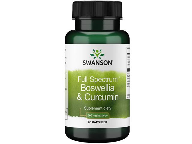 Full Spectrum Boswellia & Curcumin interakcje ulotka kapsułki - 60 kaps.