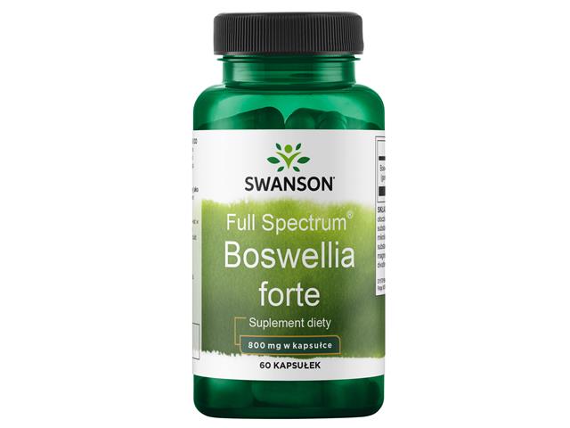 Full Spectrum Boswellia Forte interakcje ulotka kapsułki 800 mg 60 kaps.