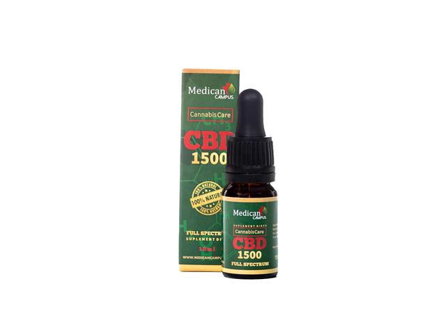 Full Spectrum Cannabis Care CBD 1500 interakcje ulotka   10 ml