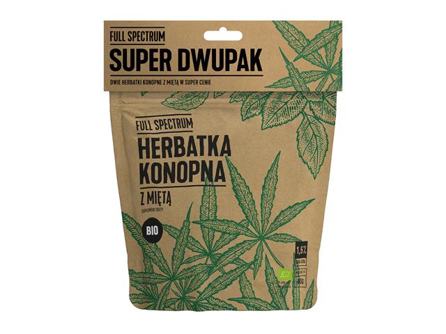 Full Spectrum Herbatka konopna z miętą Bio interakcje ulotka herbata 2 op. po 40 g